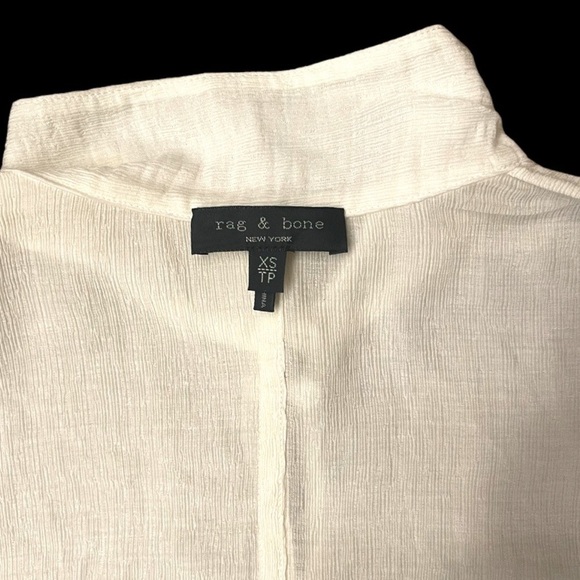rag & bone white Libby top EUC - Picture 6 of 8